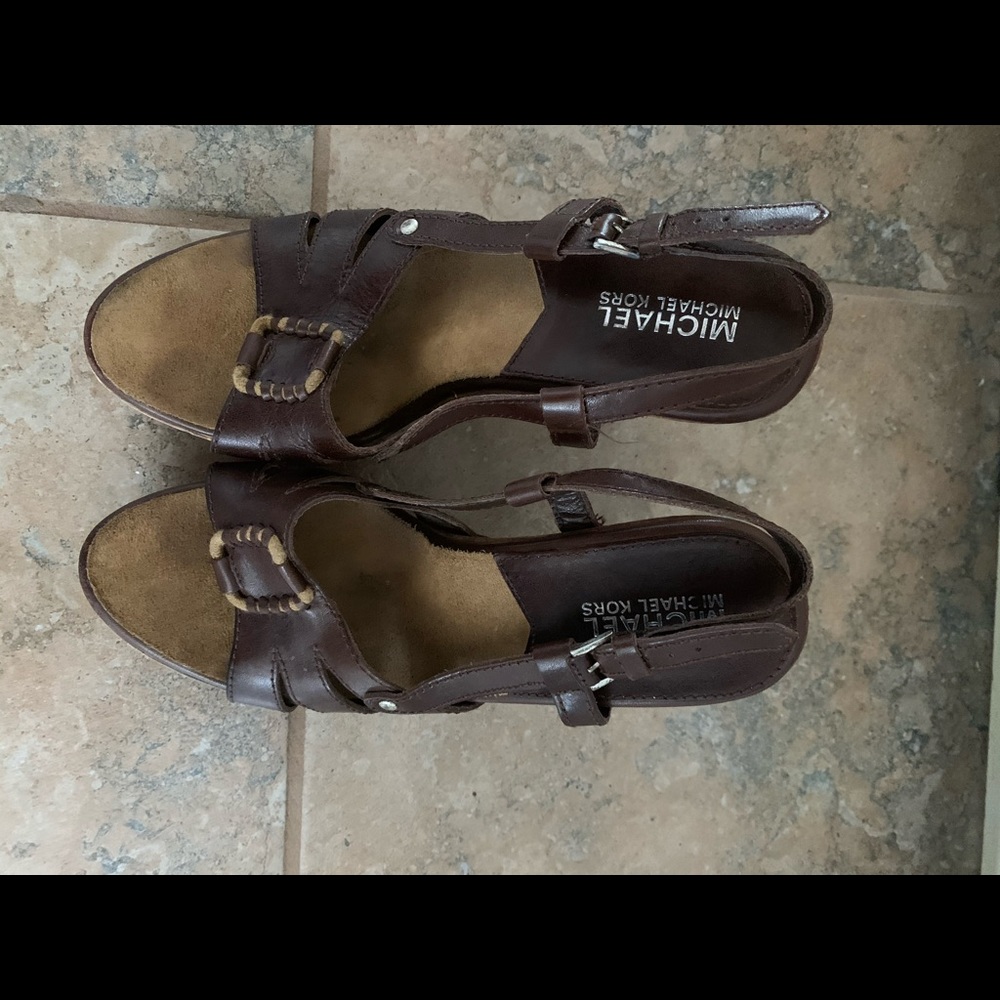 Micheal Kors heeled sandal, pre-owned
